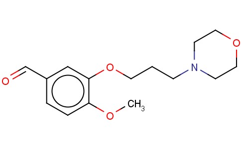 4-METHOXY-3-[3-(4-MORPHOLINYL)PROPOXY]BENZALDEHYDE